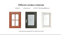 Componente de Decoración de Fachadas, Ventana de Marco Ultra Delgado de Aluminio que Satisface Diversas Necesidades Estéticas de Proyectos