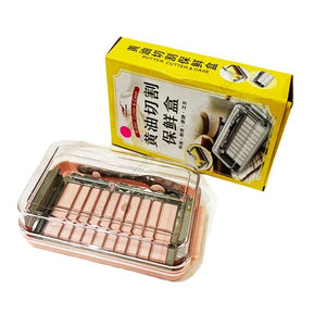 Boîte de Rangement et de Découpe de Beurre LMK131 en Gros – Outil de Cuisson en Plastique pour Fromage et Cuisine - Product Image 3