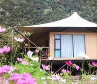 Maisons de luxe Airbnb, cottages, tentes, villas avec salle de bain pour retraites en montagne tropicale, hôtel