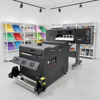 Machine à secouer la poudre pour imprimante DTF A1 de 60 cm, pour films PET, encres, t-shirts, sacs, chaussures, logos, transferts sur tissu