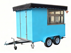 2025 <strong>Fast</strong> <strong>Food</strong> <strong>Trailer</strong> Catering <strong>Food</strong> Truck Snack <strong>Food</strong> Cart with Concession Window Setup Ice Cream and Coffee <strong>Trailer</strong> for Sale - Product Image 2