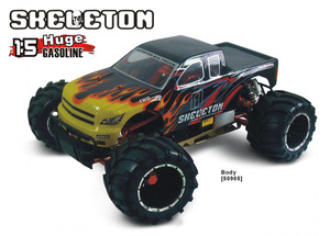 Lehoo Toys HSP 94050 Auto da Corsa ad Alta Velocità per Hobbisti in Scala 1/5 2.4G 4WD Camion Fuoristrada RC a Benzina - Product Image 2