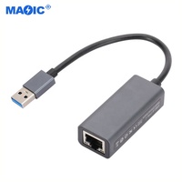 Computer Hardware Software OEM USB C Ethernet Adapter USB 3.0 Network Card USB 3.0 Ethernet Adapter for Laptop