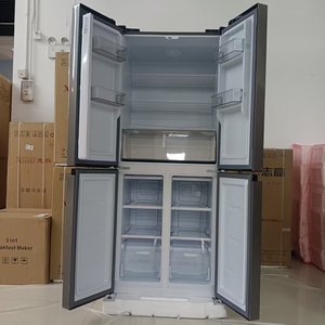 ตู้เย็นฝรั่งเศสแบบสี่ประตูขนาดใหญ่ รุ่น X 406L ตู้เย็นเวอร์ชั่นจีนสำหรับใช้ในครัวเรือนขนาดเล็ก - Product Image 3