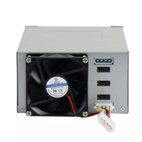 Hot Swap 3 baies Nas boîtier de serveur de stockage modulaire pour 3*3.5 Hdd adaptateur modulaire 2*5.25 CD 2U châssis monté en rack