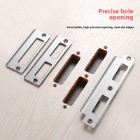 Outil de positionnement pour l'installation de cadres de porte, mortaiseuse pour loquets de porte, machine à rainurer pour plaques de porte en bois