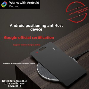 Traceur intelligent ultra-mince 1,8 mm Google Android <span class=keywords><strong>K2</strong></span> pour portefeuille, navigation GPS, localisation de clés et animaux domestiques, anti-perte, sans fil, en plastique - Product Image 4