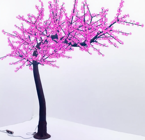 Nhân Tạo Hoa Anh Đào Đào cây trong nhà ngoài trời đường phố vườn nhà đèn cảnh quan sáng tạo trang trí cây - Product Image 2