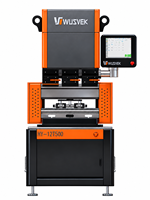 Presse plieuse CNC électrique WUSVEK HY-1205, moteur servo électrique pur, axes X+R, poids 880 kg, machine à plier la tôle