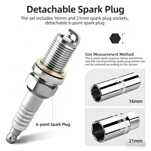 ชุดประแจบล็อก 1/2 นิ้ว โครเมี่ยมวาเนเดียม 8-32 มม. สำหรับซ่อมรถยนต์ - Product Image 3