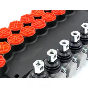 Válvula de Control Direccional Hidráulica Monobloque de 4 Vías y 4 Bobinas, Operada por Joystick Manual P80-G34-OT, Válvula Hidráulica de Alta Durabilidad - Product Image 6