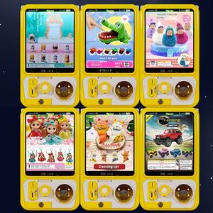 Machine à cartes à jetons nouvelle conception grand écran Capsule jouet distributeur automatique plaisir QR <span class=keywords><strong>Code</strong></span> numérisation Machine commerciale - Product Image 2