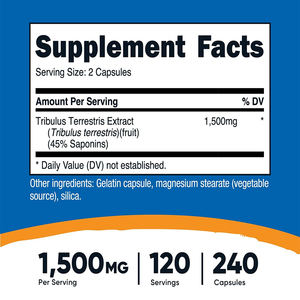 <span class=keywords><strong>Tribulus</strong></span> Terrestris Maca Extract Capsules Pillen Kruidenmix Uithoudingsvermogen Supplement Merk Handel Bulkvoorraad Formule - Product Image 2