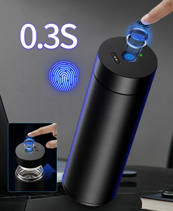 Biểu Tượng Tùy Chỉnh 15Oz 316 Thép Không Gỉ Chân Không Cách Nhiệt <span class=keywords><strong>Flask</strong></span> Tumblers Vân Tay Kích Hoạt Vân Tay Khóa Chai Nước Cho Món Quà - Product Image 1