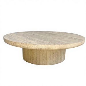 Modern Contemporary Style Handmade Customizable Coffee Table Glass Top Solid Wood <b>Frame</b> Antique Living Room Furniture - Product Image 2