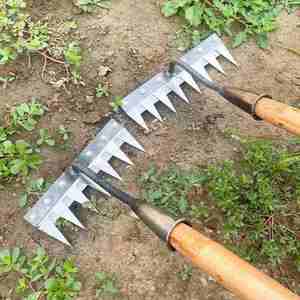 Có thể tháo rời làm cỏ và làm đất công cụ-mangan thép cào withbuilt-in Cutter Blades - Product Image 5