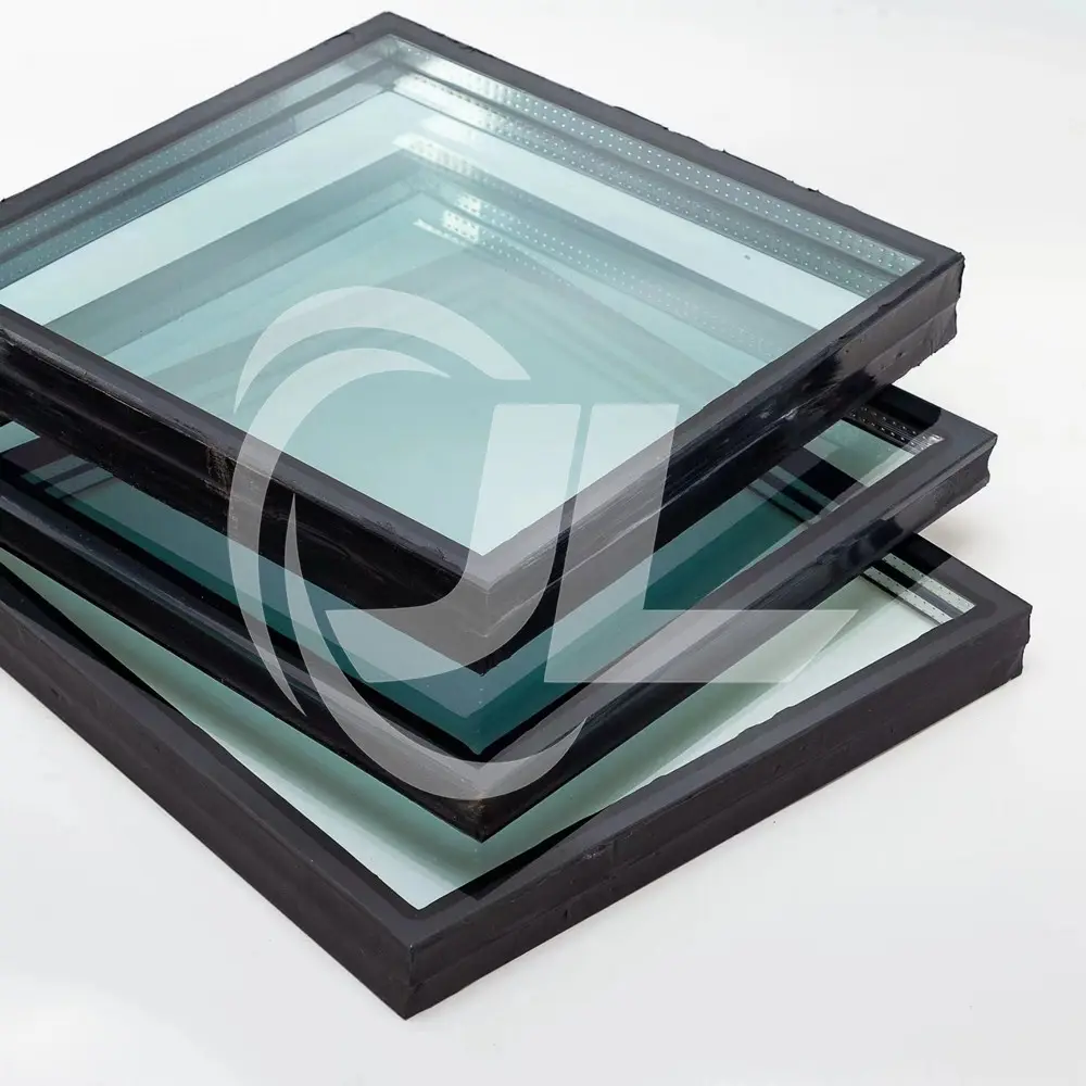 8mm insulated double glazing with seal panels insulated glass toughened building glass for doors