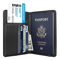 Porte-passeport de voyage avec Logo personnalisé, couverture de porte-passeport avec fleurs mignonnes en or Rose avec bande élastique pour femmes