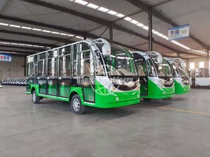 รถบัสไฟฟ้า RC Luxury 6 ที่นั่ง สำหรับเที่ยวชมสถานที่ พร้อมราวแขวนสัมภาระ แบตเตอรี่ตะกั่วกรด ความเร็วสูงสุด 60 กม./ชม. เวลาในการชาร์จ 5-7 ชั่วโมง - Product Image 4