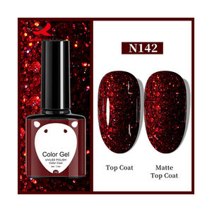 Esmalte de Uñas en Gel UV de Color Puro, Sin Hema, 15 ml, en Envase de Vidrio, 120 Colores Populares, Precio Bajo, Venta Caliente, FENGFLY - Product Image 4