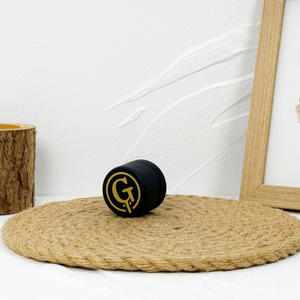 Mini 3g 5g 7g 9g <b>Cream</b> Balm <b>Hemp</b> Flower Leaves Glass Jar with CR Cap - Product Image 2