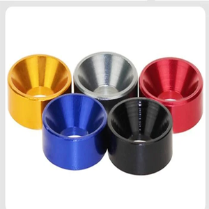 Rondelle d'entretoise en aluminium anodisé coloré M2 M2.5 M3 M4 M5 M6 M8 en gros - Product Image 5