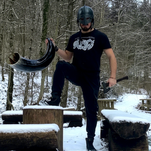 Cuerno de Soplado de Alta Calidad de 36 Pulgadas Inspirado en los Vikingos, Acabado Brillante, Estilo Animal, Pulido a Mano, Artesanía Natural, Musical - Product Image 1