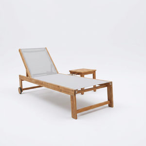 Tumbona Óptima para Exteriores, Cómoda, de Madera de Acacia, Diseño Moderno, Color Personalizable, Impresión a Todo Color, Logotipo, Hoteles - Product Image 1