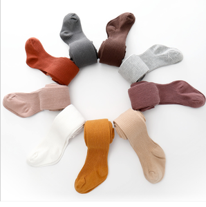 Medias de otoño <span class=keywords><strong>para</strong></span> bebés recién nacidos, medias de algodón cálidas, medias de Color caramelo de 0 a 6 años, 2023 - Product Image 1
