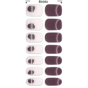 Autocollants magnétiques coréens de qualité supérieure pour ongles, gel UV uréthane non toxique sans BPA, emballage en vrac, logo personnalisé OEM ODM - Product Image 1