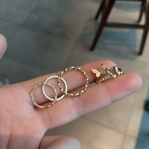 Vendita calda Trending Fashion anelli da Cocktail per gli uomini donne serpente farfalla stella gemma zircone stile Boho intarsio artiglio all'ingrosso - Product Image 1