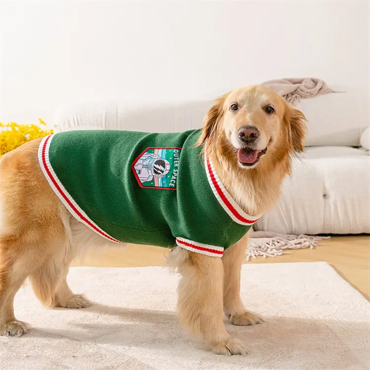 Winter Coat Apparel Classic Cable Knit Clothes pet dog sweaters extra large for Labrador