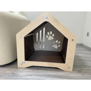Cachette détachable sur le thème de la forêt moderne Cage pour animaux de compagnie en bois assemblage en <span class=keywords><strong>carton</strong></span> contreplaqué château de <span class=keywords><strong>lapin</strong></span> OEM ODM petite <span class=keywords><strong>maison</strong></span> pour animaux de compagnie pour hamster - Product Image 5