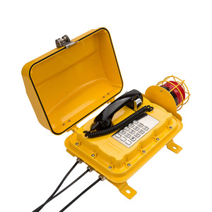 Système de téléphone PBX industriel, téléphone mural étanche pour situations d'urgence, pour utilisation en mer et dans les installations pétrolières - Product Image 6