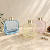 Diffuseur de parfum aromatique 100 ML 200 ML 500 ML avec boîte et bâtonnets en rotin