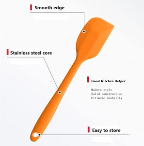 <b>Baking</b> Tools Logo Custom Heat Resistant Silicone Spatula <b>Set</b> for Kitchen - Product Image 4