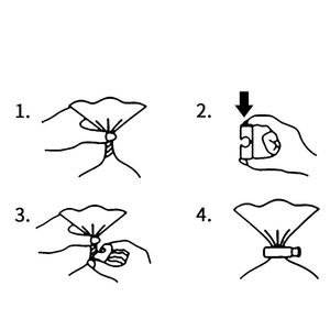 Vente en gros DD064 Pince de scellage à ressort en plastique pour sacs de conservation alimentaire, pain et snacks, pour cuisine et usage domestique - Product Image 4