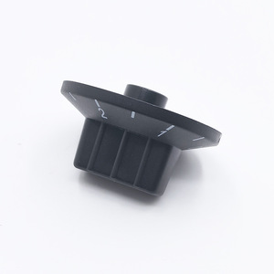 Interrupteur rotatif noir avec bouton de minuterie de 5 minutes, pièces pour gaufrier à œufs - Product Image 2