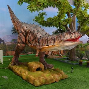 Jurassic Dino Công Viên Thiết Kế Chất Lượng Cao Kích Thước Thực Tùy Chỉnh Thực Tế Animatronic Carnotaurus Mô Hình - Product Image 2