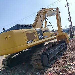 Excavadora Komatsu PC450 usada de importación japonesa, excavadora Komatsu PC450LC de orugas largas en stock a precio competitivo - Product Image 1