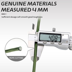 7 sợi 4mm <span class=keywords><strong>Polyester</strong></span> dù dây 550 lbs dây dây buộc lều dây cho đi bộ đường dài cắm trại - Product Image 4