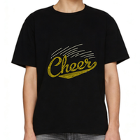 Modèles de strass pour T-shirts, motifs en pierres de cristal, transferts thermocollants brillants, vente en gros