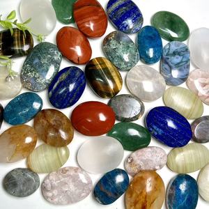 Pierres de méditation en cristal naturel mélangé, pierres de méditation polies en pierres précieuses pour la méditation, la guérison, le Reiki et le soulagement du stress - Product Image 4
