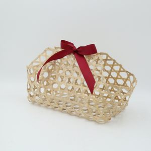 Cestas de Almacenamiento Tejidas a Mano de Bambú Natural para Dulces, Galletas y Otros Regalos, Cestas de Regalo para Celebración del Ramadán, Pascua y Navidad - Product Image 4