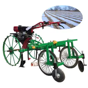 opp film laminating machine soil ridger for walking tractor plastic mulch layer machine agricultural