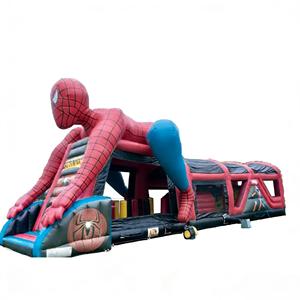Castillo Inflable con Obstáculos Temáticos <span class=keywords><strong>de</strong></span> Anime - Material <span class=keywords><strong>de</strong></span> PVC Ecológico, Soporta >500 kg, Uso en Exteriores - Product Image 3