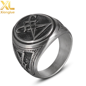 Fashion Jewelry <b>Titanium</b> Custom Metal Engraved Accessories Engagement Stainless Steel <b>Rings</b> for <b>Man</b> - Product Image 4