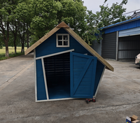 Maisonnette interactive en bois pour l'extérieur, modèles animatroniques, équipement de jardin et de parc pour tout-petits, fabrication en plastique, cour pour enfants