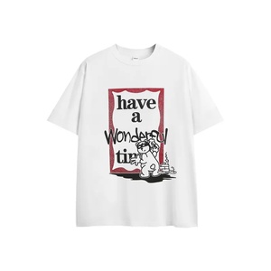T-shirt vierge pour homme 100 % coton de haute qualité, personnalisable avec logo sérigraphié, 230 g, anti-boulochage, respirant - Product Image 1