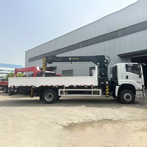 Camión con Grúa Montada 1s-uzuU 4x2, Conducción Izquierda/Derecha, Grúa de Pluma Recta de 8 Toneladas en Venta - Product Image 4